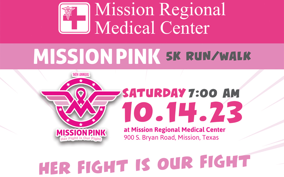 Mission Pink News banner - Mission Regional Medical Center